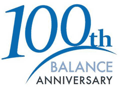 100 years anniversary as a manufacturer of balances